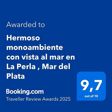 Hermoso Monoambiente Con Vista Al Mar En La Perla , Mar Del Plata Eksteriør billede